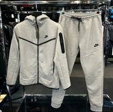 NIKE ΣΕΤ TECH FLEECE -ΓΚΡΙ FINISH SEASON