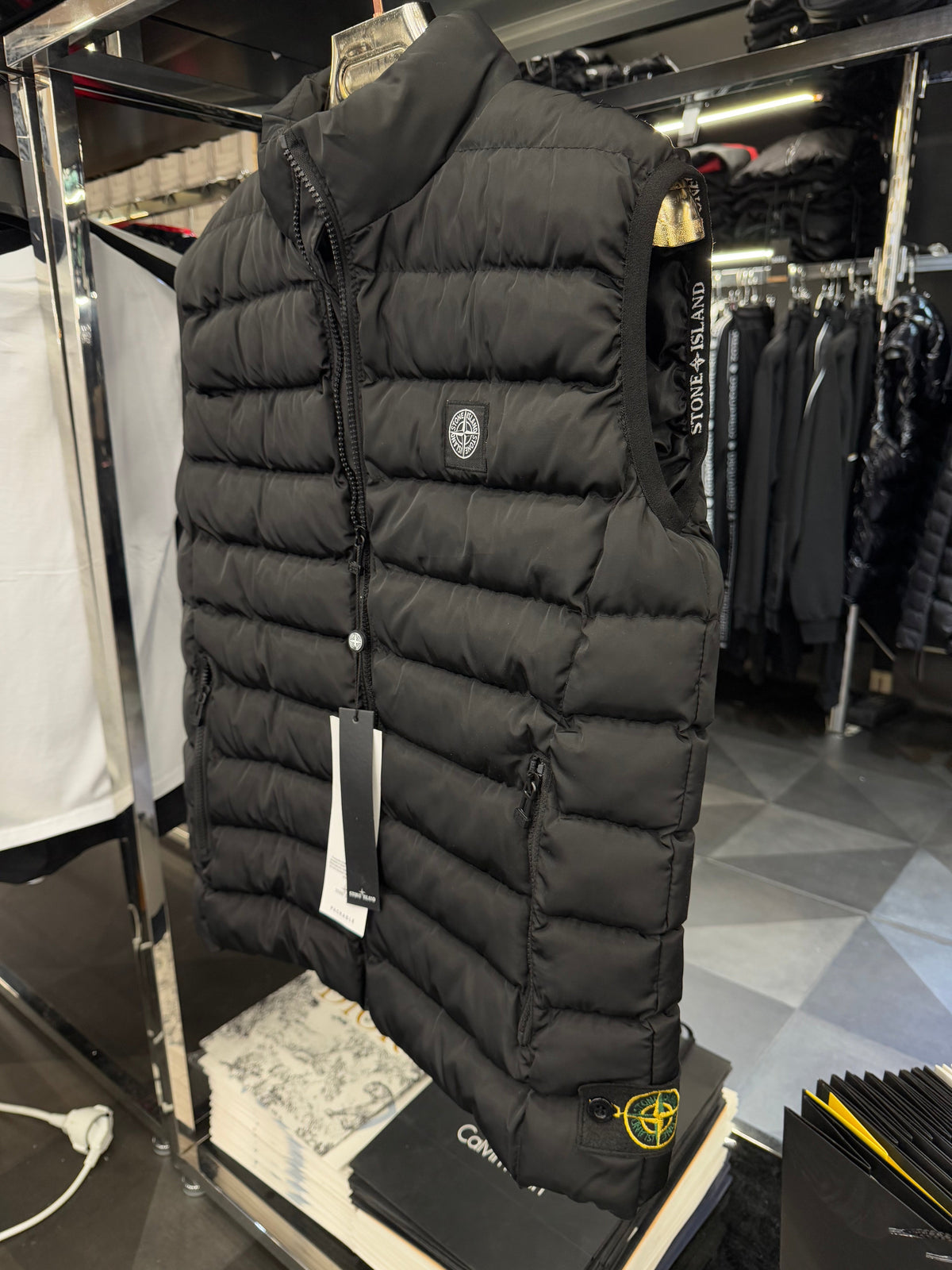 STONE ISLAND  - ΑΜΑΝΙΚΟ ΜΑΥΡΟ