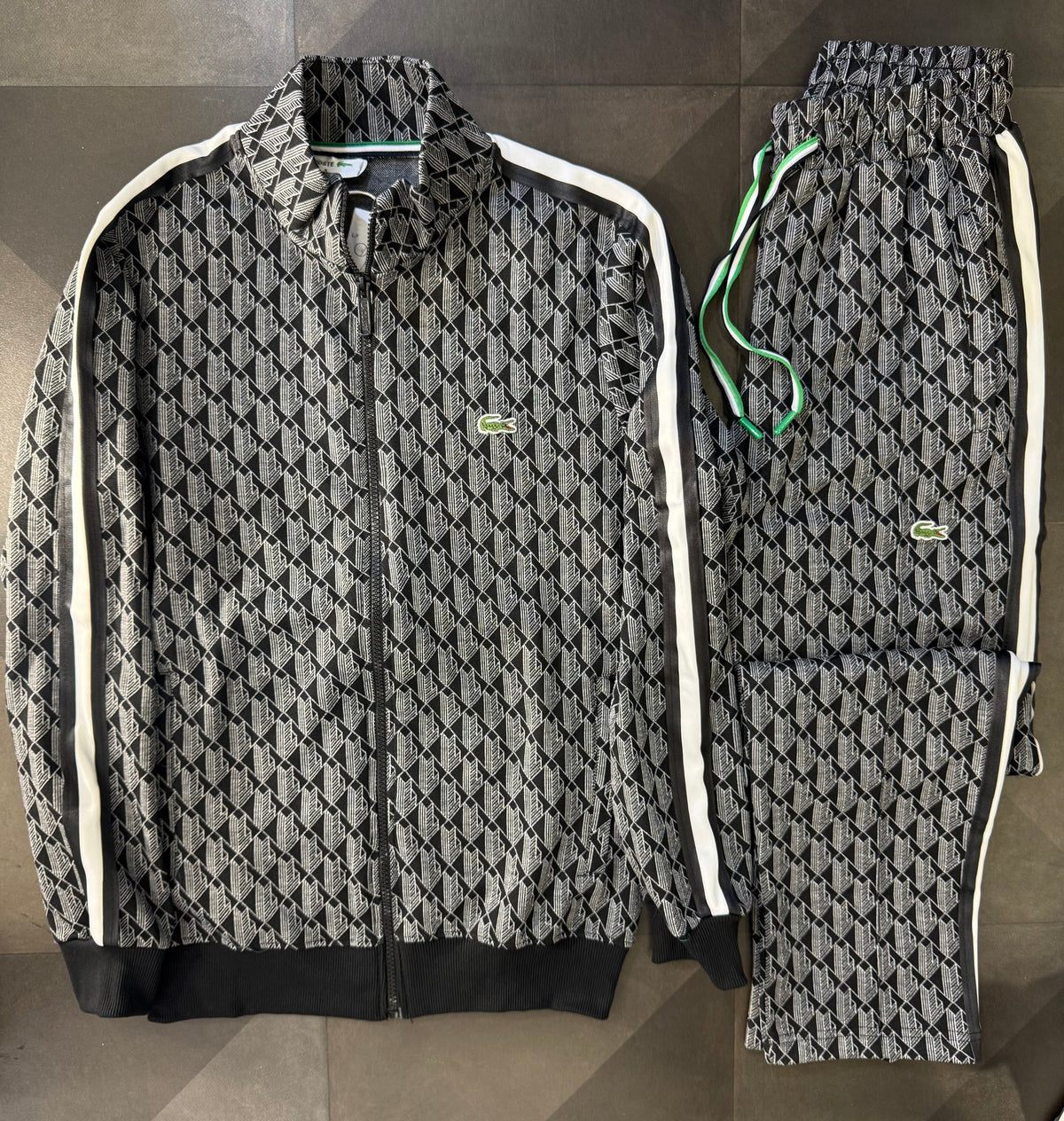 LACOSTE ΣΕΤ - ΜΑΥΡΟ Α56 FINISH SEASON