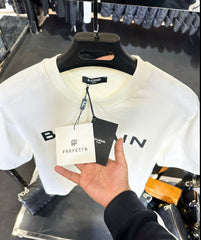 BALMAIN - T-SHIRT ΛΕΥΚΟ